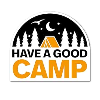 19個　キャンプ　ステッカー　アウトドア Amazon.co.jp: オリジナルデザインストア 【HAVE A GOOD CAMP